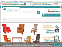 Tablet Screenshot of institutoeuroproject.com